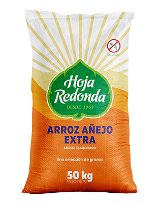 Arroz Hoja Redonda Añejo Extra Saco 50Kg